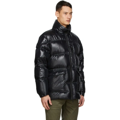 Shop Moncler Genius 2 Moncler 1952 Black Down Tethys Jacket In 999 Black