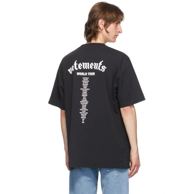 Vetements X The World Motorhead Big Skull T-shirt In Black | ModeSens