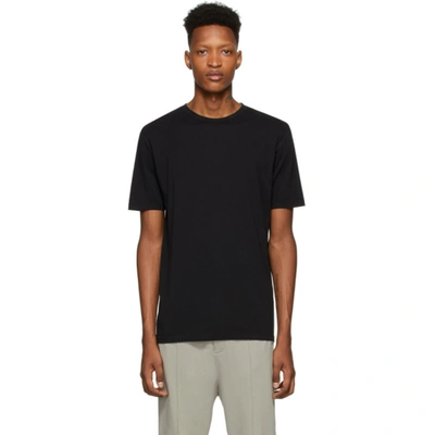 Shop Haider Ackermann Black Logo Printed T-shirt