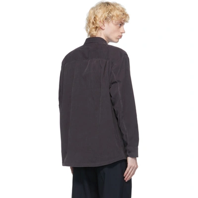 Shop Hope Black Base Over Shirt In Faded Black