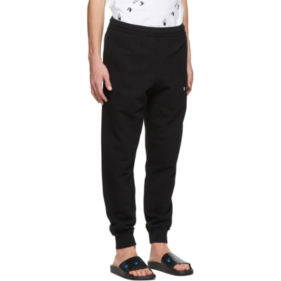 Shop Off-white Black Caravaggio Lounge Pants In Black/red