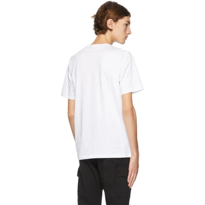 Shop Ps By Paul Smith White Dino Climb T-shirt In White 1