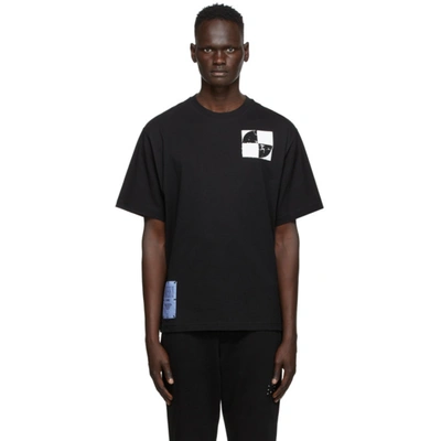 Shop Mcq By Alexander Mcqueen Mcq Black Graphic Relaxed T-shirt In 1000 Black
