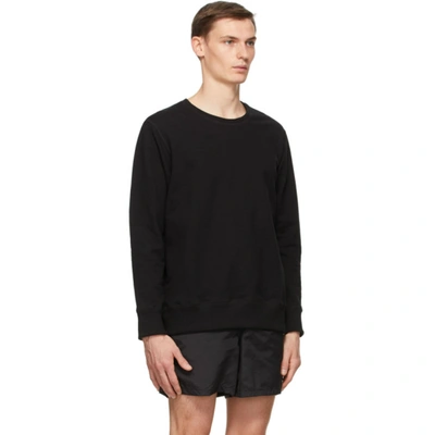 Shop Bather Black Crewneck Sweatshirt