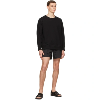 Shop Bather Black Crewneck Sweatshirt