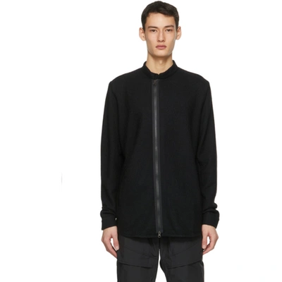 Shop Acronym Black La8-ak Zip-up Sweater