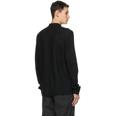 Shop Acronym Black La8-ak Zip-up Sweater