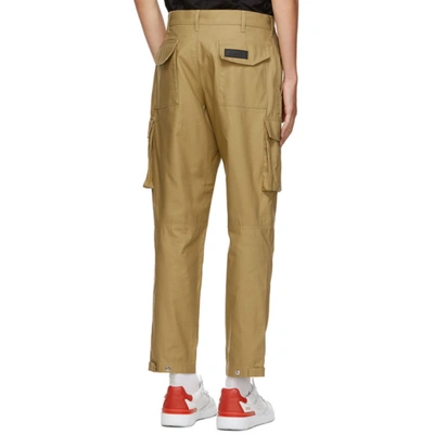 Shop Givenchy Beige Cargo Pants In 260-medium