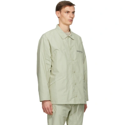 Shop Essentials Green Souvenir Jacket In Sage