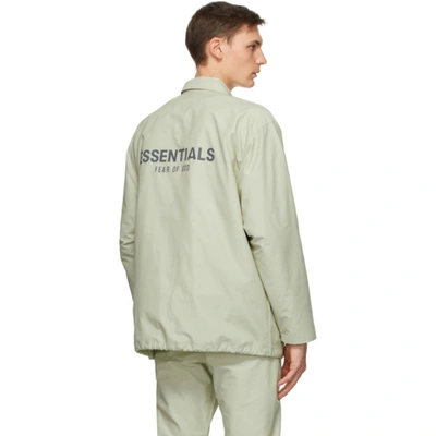 Shop Essentials Green Souvenir Jacket In Sage