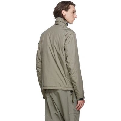 Shop Acronym Khaki J68-pl Rider Jacket In Alpha Gree