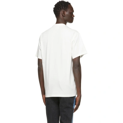 Shop Vetements Off-white 'think Differently't-shirt In White 14619894