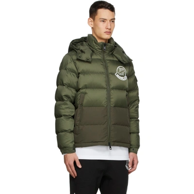 MONCLER GENIUS 军绿色 2 MONCLER 1952 系列 UNDEFEATED 联名 ARENSKY 羽绒夹克