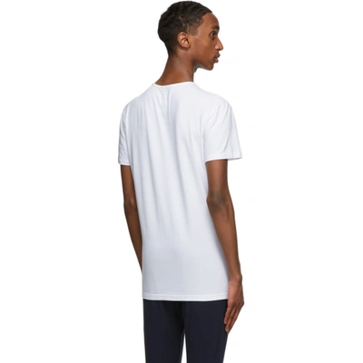Shop Versace Two-pack White Medusa T-shirt In A1001 Wht