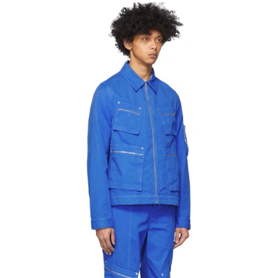 ECKHAUS LATTA BLUE IKE JACKET 