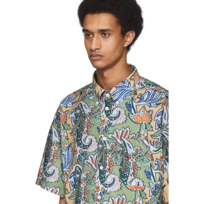 Shop Hope Multicolor Paisley Note Shirt In Green Paisl