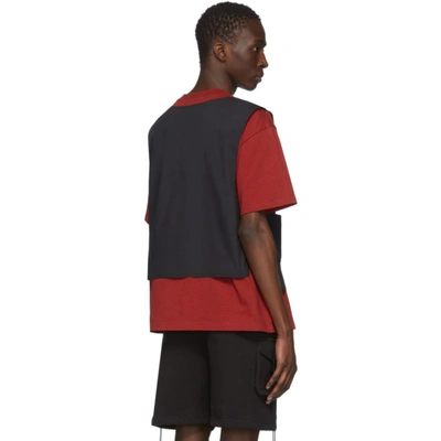 Shop Sankuanz Ssense Exclusive Red Harness T-shirt