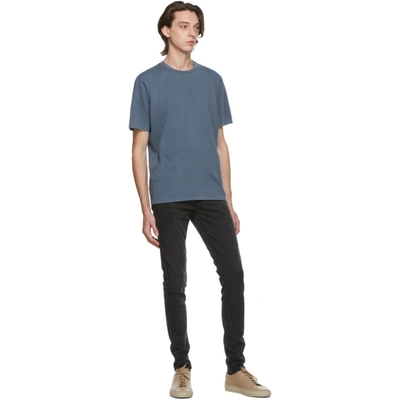 Shop Frame Blue Perfect T-shirt In Summer Navy