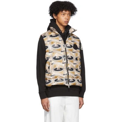 Moncler Genius Fergus Purcell 2 Moncler 1952 Parker Printed Quilted Nylon Down Gilet In 292 Multi