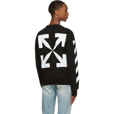 Shop Off-white Black Monalisa Sweatshirt In Black White