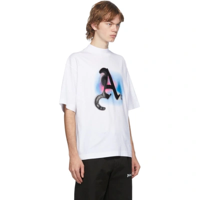 PALM ANGELS 白色 AND 黑色“AIR” BOXY T 恤