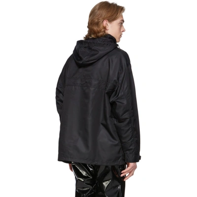 Shop Ottolinger Black Big Ski Jacket In Blck Black