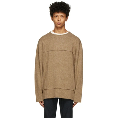 Shop Hope Beige Cut Sweater