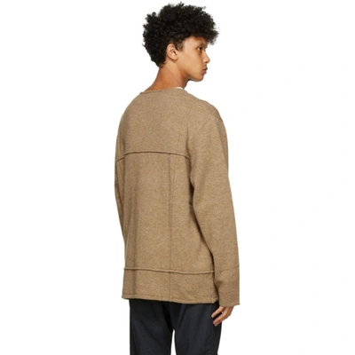 Shop Hope Beige Cut Sweater