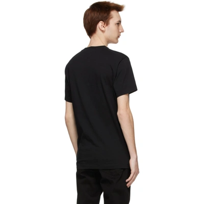 DSQUARED2 黑色 MULTI LOGO T 恤