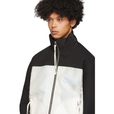 Shop Kanghyuk Ssense Exclusive White And Black Readymade Airbag Rib Jacket
