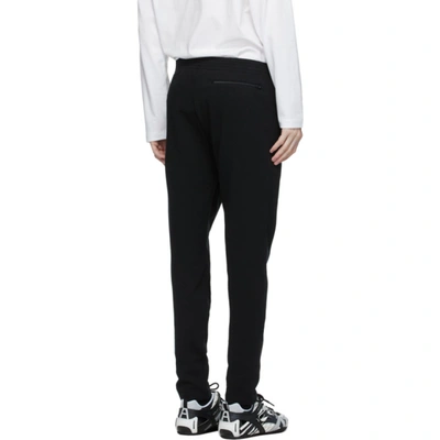 Shop Balenciaga Black Suit Slim Lounge Pants In 1000black