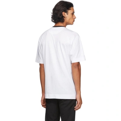 Shop Fendi White Joshua Vides Edition Floral T-shirt In F0qa0 White
