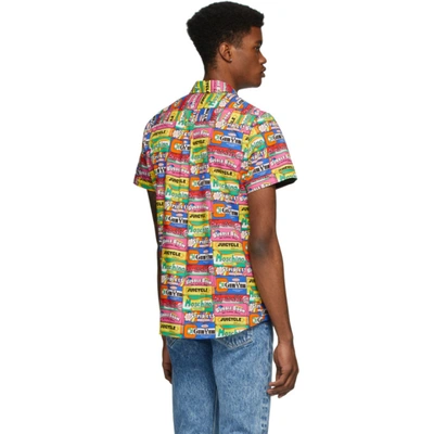 Shop Moschino Multicolor Chewin Gum Shirt In A1888 Multi