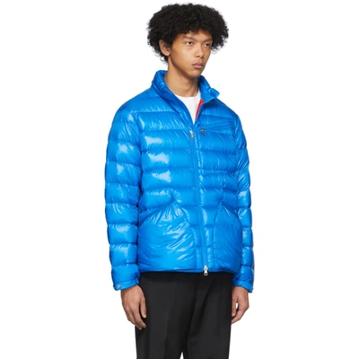 Shop Moncler Genius 2 Moncler 1952 Blue Down Liam Jacket In 73r Blue