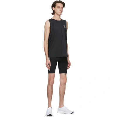 Shop District Vision Black Singlet Tank Top