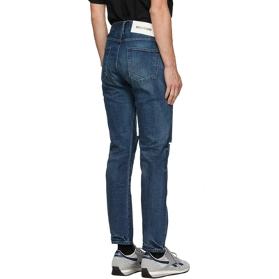 Shop Neighborhood Indigo Washed C-pt Skinny Jeans