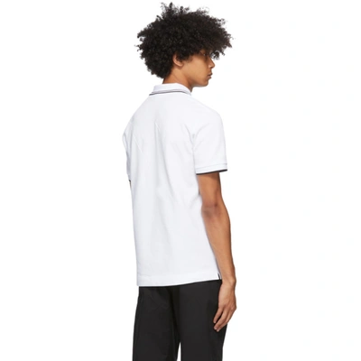 MCQ ALEXANDER MCQUEEN 白色 SWALLOWS POLO 衫