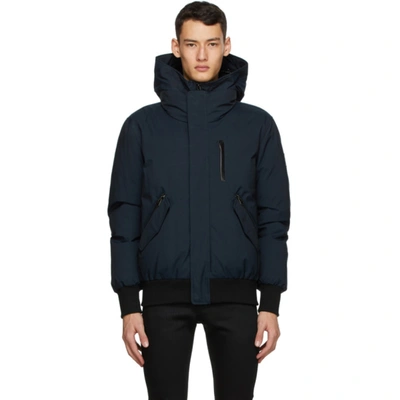 Shop Mackage Navy Down Dixon-xr Jacket