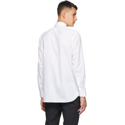 Shop Dunhill White Formal Shirt In 120 White