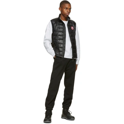 Canada Goose Hybridge Feather-down Padded Gilet In Black | ModeSens