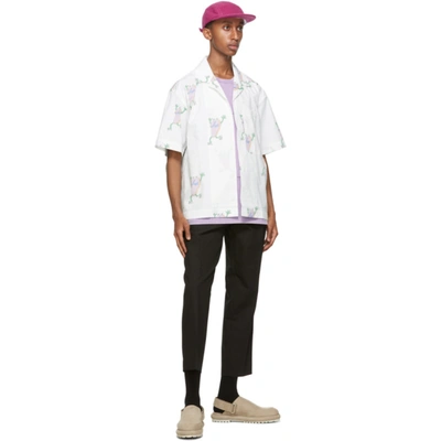 Shop Jacquemus Purple 'le T-shirt Carro' T-shirt