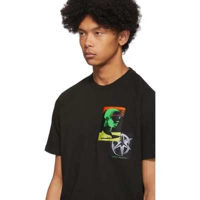 Shop Diesel Black J-18 T-shirt In 9xx Black