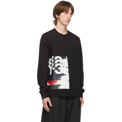 Shop Y-3 Black Gfx Ch1 Sweatshirt