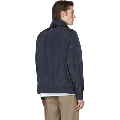 Shop Coach 1941 Navy Horse And Carriage Windbreak Jacket In Blue
