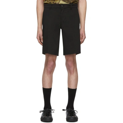 Shop Givenchy Black Classic Stretch Shorts In 001 Black