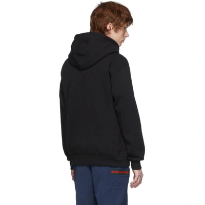 Shop Gucci Black ' Boutique' Hoodie In 1082 Blkmul