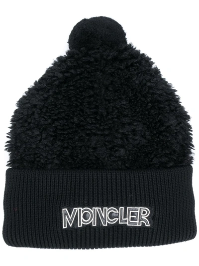 Shop Moncler Hats In Nero