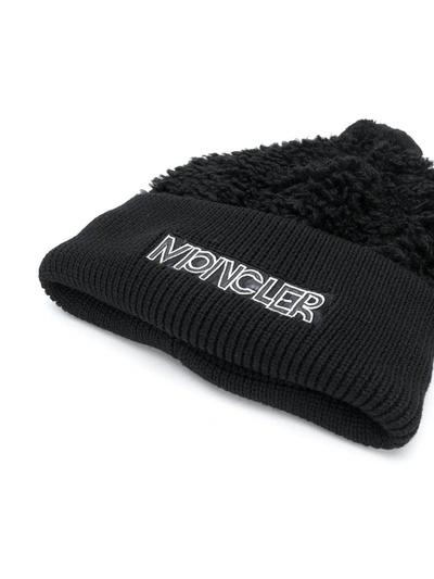 Shop Moncler Hats In Nero