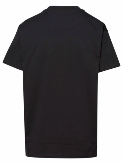 Shop Burberry T-shirt Carrick Nera In Black
