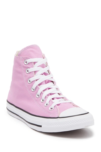 Shop Converse Chuck Taylor All Star High Top Sneaker In Peony Pink